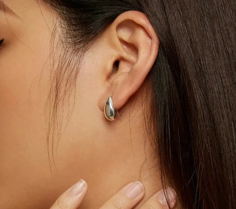 Waterdrop Earrings Teardrop Stud Earrings for Women