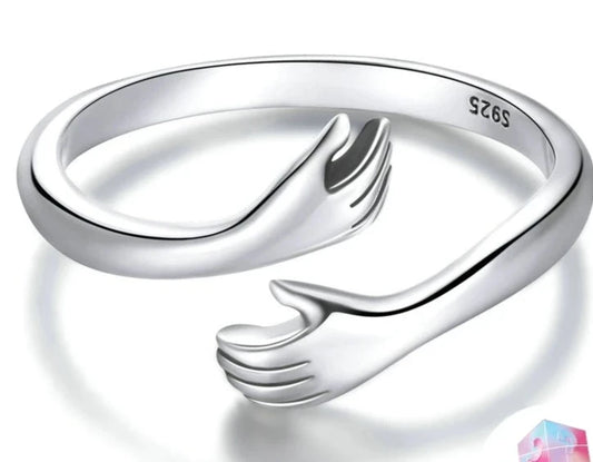 Hug Warmth and Love Hand Adjustable Ring